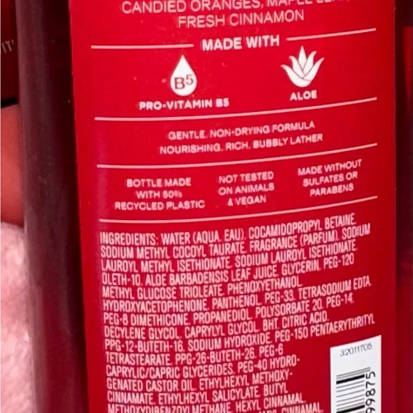 Winter Candy Apple from Bath & Bodyworks